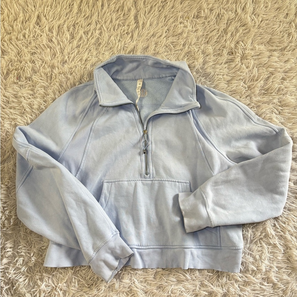 Lululemon funnel neck scuba half zip XL/XXL